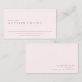 プロフェッショナル及びミニマルアポイントメントカード 名刺 (正面/裏面)