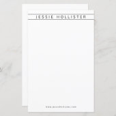 プロフェッショナル名と情報 (正面/裏面)