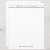 プロフェッショナル名と情報 (正面/裏面)