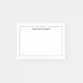 プロフェッショナル名スクエアのデスクから ポストイット (正面)