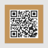 プロフェッショナル名タグ(スキャン可能なQRコード) 名札 (正面)