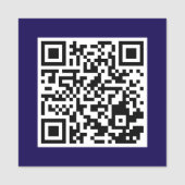 プロフェッショナル名タグ（スキャン可能なQRコード） 名札 (正面)