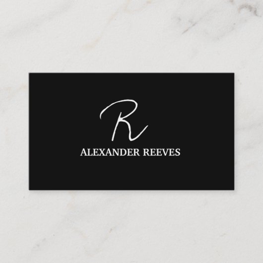 プロフェッショナル名モダン刺 名刺 (正面)