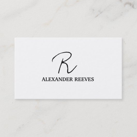 プロフェッショナル名モダン刺 名刺 (正面)