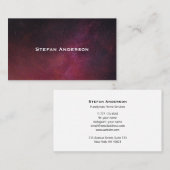 プロフェッショナル名刺の木目 名刺 (正面/裏面)