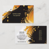 プロフェッショナル名刺テンプレートスタイリッシュ 名刺 (正面/裏面)