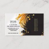 プロフェッショナル名刺テンプレートスタイリッシュ 名刺 (裏面)