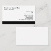 プロフェッショナル名刺テンプレート 名刺 (正面/裏面)