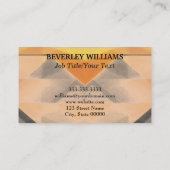 プロフェッショナル名刺テンプレート 名刺 (裏面)