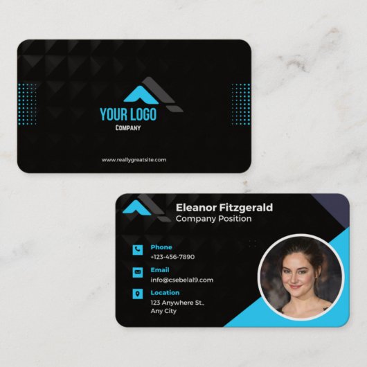 プロフェッショナル名刺デザイン 名刺 (正面/裏面)