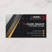 プロフェッショナル名刺デザイン 名刺 (正面)