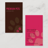 プロフェッショナル名刺ペットケア 名刺 (正面/裏面)