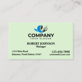 プロフェッショナル名刺付きロゴ 名刺