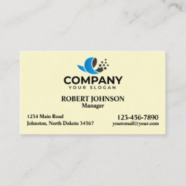 プロフェッショナル名刺付きロゴ 名刺