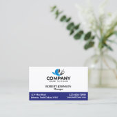 プロフェッショナル名刺付きロゴ 名刺 (スタンド正面)