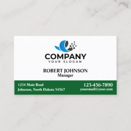 プロフェッショナル名刺付きロゴ 名刺