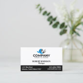 プロフェッショナル名刺付きロゴ 名刺 (スタンド正面)