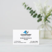 プロフェッショナル名刺付きロゴ 名刺 (スタンド正面)