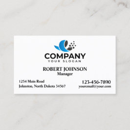 プロフェッショナル名刺付きロゴ 名刺