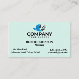 プロフェッショナル名刺付きロゴ 名刺