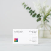 プロフェッショナル名刺会社のロゴ 名刺 (スタンド正面)