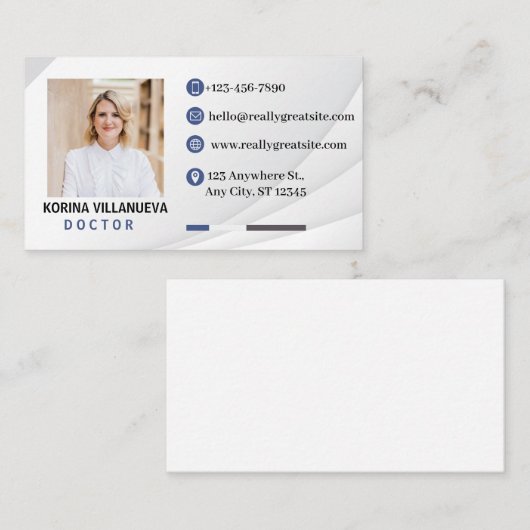 プロフェッショナル名刺:カスタマイズお使いのデザイン 名刺 (正面/裏面)