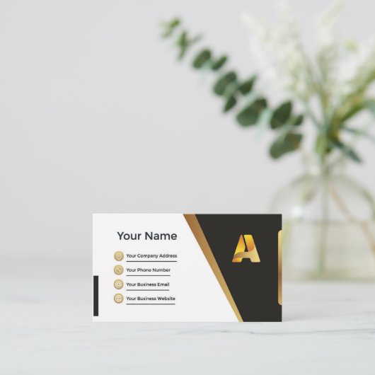 プロフェッショナル名刺/名刺デザイン 名刺 (スタンド正面)