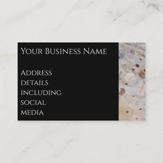 プロフェッショナル名刺 名刺 (裏面)