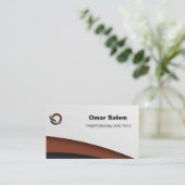 プロフェッショナル名刺 名刺 (スタンド正面)