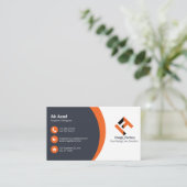 プロフェッショナル名刺 名刺 (スタンド正面)