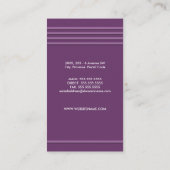 プロフェッショナル名刺 名刺 (裏面)