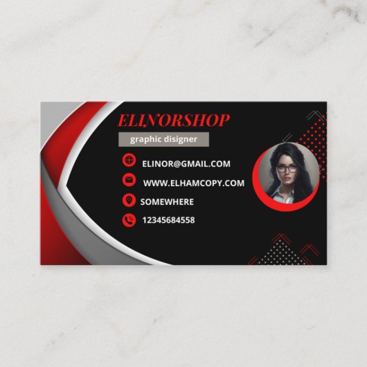 プロフェッショナル名刺 名刺 (正面)