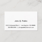 プロフェッショナル名刺 名刺 (正面)