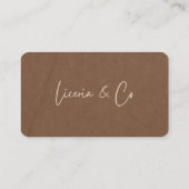 プロフェッショナル名刺 名刺 (裏面)