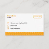 プロフェッショナル名刺 名刺 (裏面)