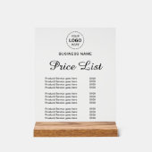 プロフェッショナル名前をカスタムするロゴサービス価格表 アクリルサイン (正面)