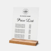 プロフェッショナル名前をカスタムするロゴサービス価格表 アクリルサイン (傾斜)