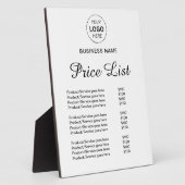 プロフェッショナル名前をカスタムするロゴサービス価格表 フォトプラーク (側面)