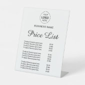 プロフェッショナル名前をカスタムするロゴサービス価格表 台座サイン (正面)