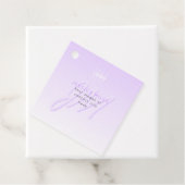 プロフェッショナル名&スローガンテンプレート | ライトパープル フェイバータグ (インサイチュ)