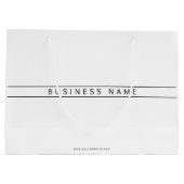 プロフェッショナル名 ラージペーパーバッグ (裏面)