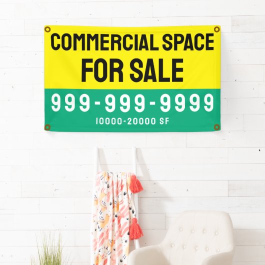 プロフェッショナル向けのカスタム商業スペース募集中 横断幕 (インサイチュ)
