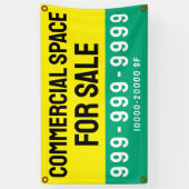 プロフェッショナル向けのカスタム商業スペース募集中 横断幕 (縦)