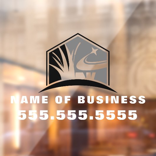 プロフェッショナル園芸芝生気に造園 ウィンドウサイン (シート2)