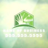 プロフェッショナル園芸芝生気に造園 ウィンドウサイン (シート3)