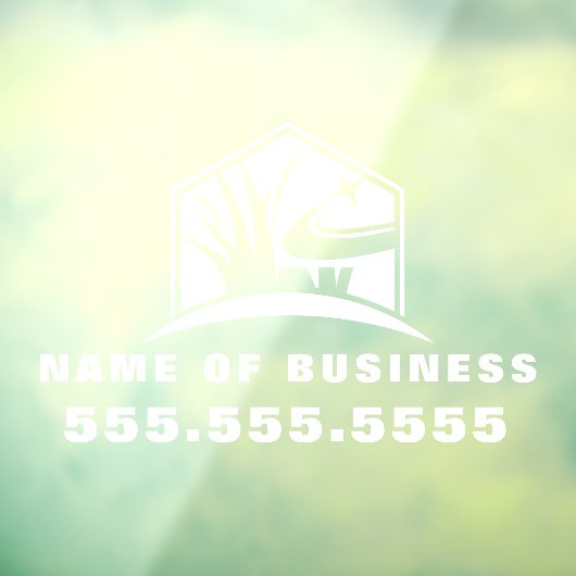 プロフェッショナル園芸芝生気に造園 ウィンドウサイン (シート3)