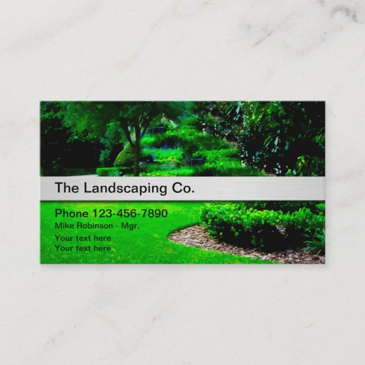 プロフェッショナル地紙シンプル名刺 名刺 (正面)