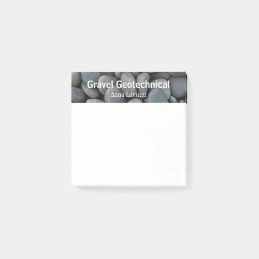 プロフェッショナル地質コンサルタント砂利 ポストイット (正面)