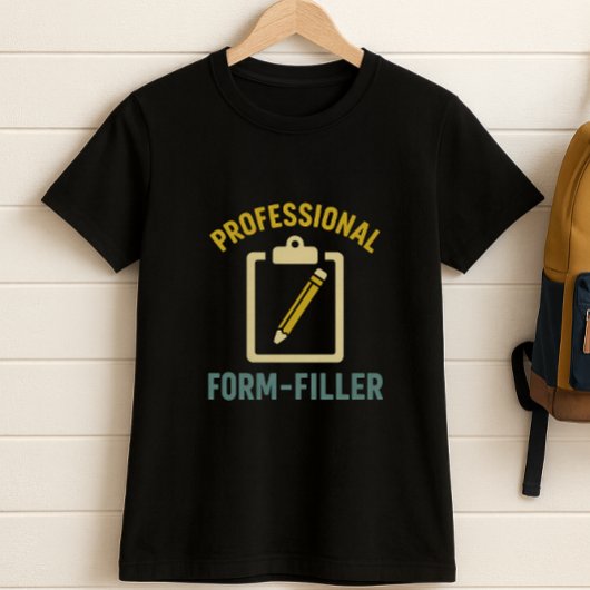 プロフェッショナル型枠フィラースクールママTシャツ Tシャツ