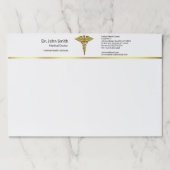 プロフェッショナル大切医療金ゴールド幹部 ペーパーパッド (正面)